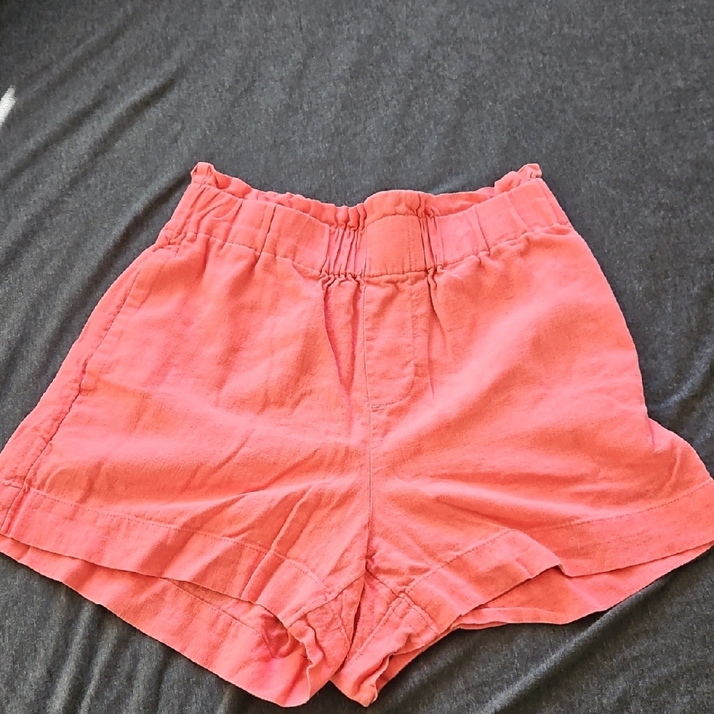 a new day High Waist Coral Shorts